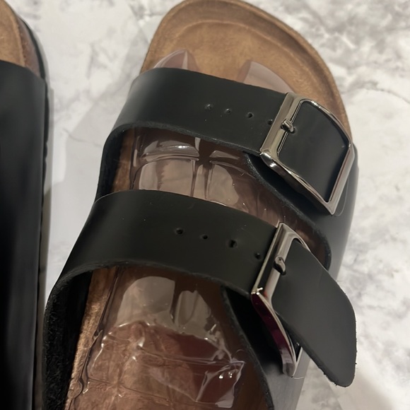 ALDO ROSSINI Men’s Black Bona-2 Sandal Size 11 New In Box - Picture 11 of 16